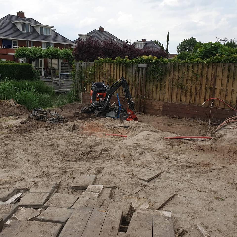 Tuinaanleg in Papendrecht